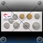 HRVAŠKA KUNA SET kovancev 2022 (1 lipa - 5 kun) UNC